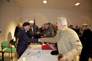 Saluto degli amici di Menconi