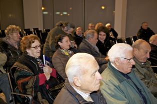 Panoramica sugli amici che hanno voluto omaggiare Menconi