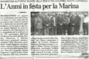 Tradizionale stoccafissata annuale ANMI CARRARA